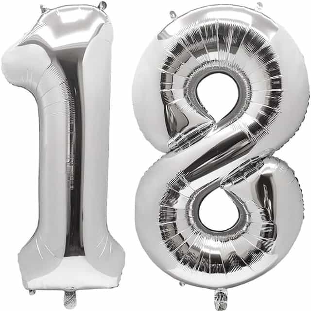 18 Yaş Folyo Balon