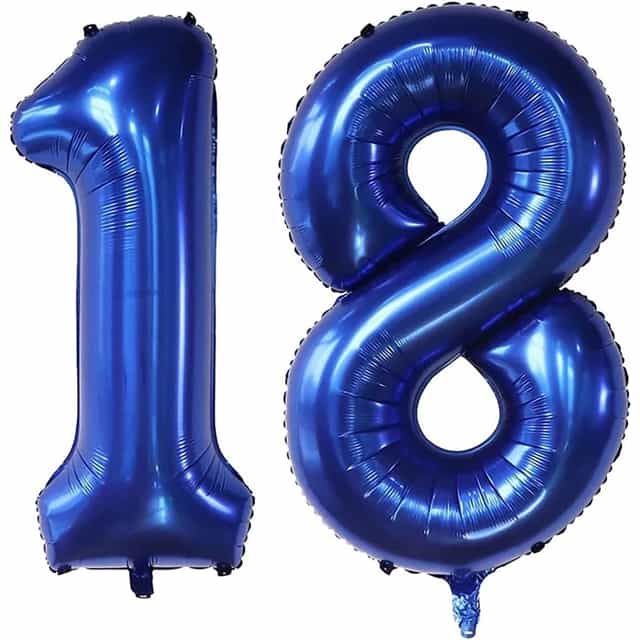 18 Yaş Folyo Balon