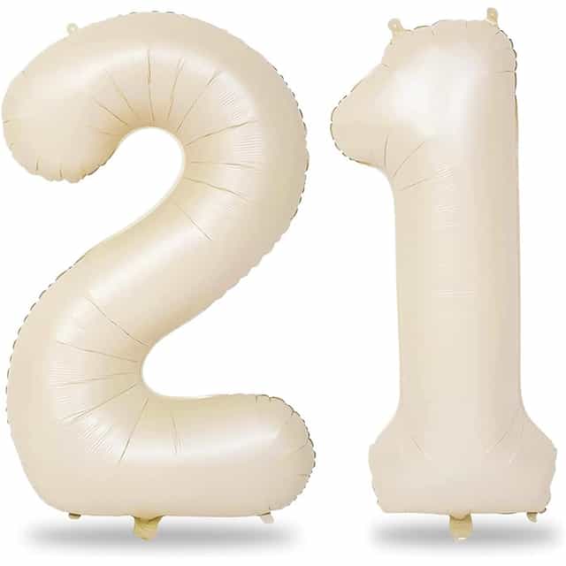 21 Yaş Folyo Balon