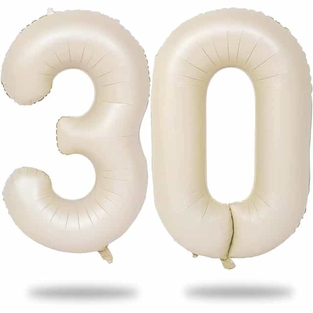 30 Yaş Folyo Balon