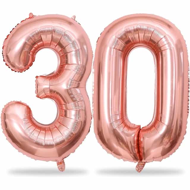 30 Yaş Folyo Balon