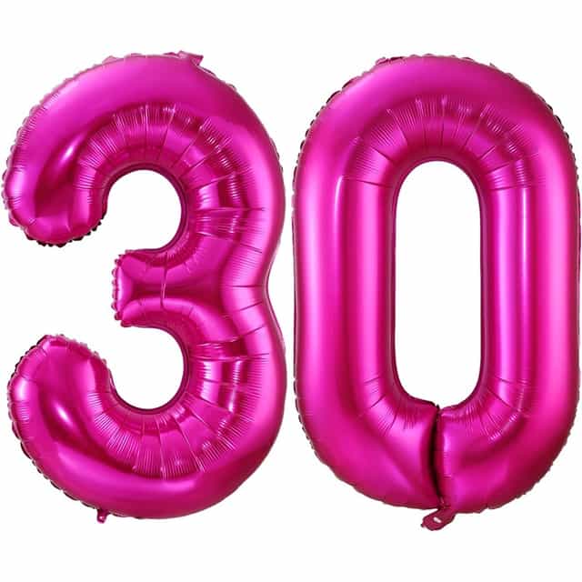 30 Yaş Folyo Balon