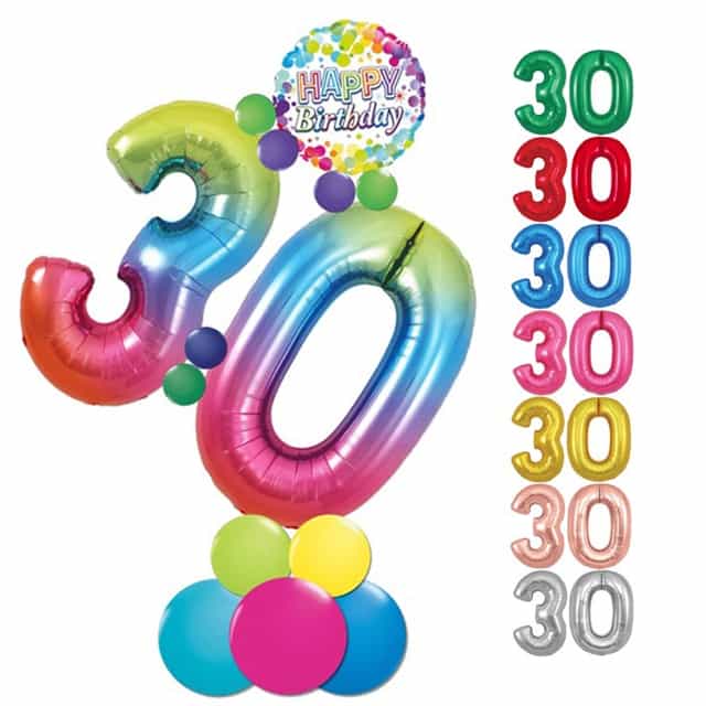 30 Yaş Folyo Balon