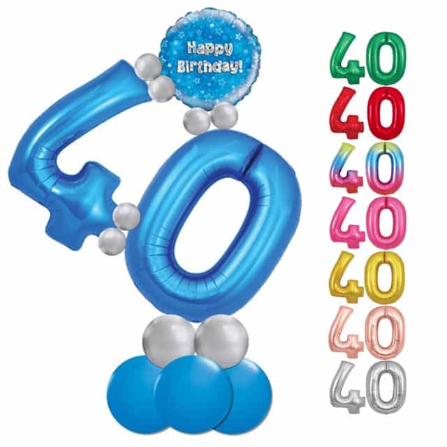 40 Yaş Folyo Balon