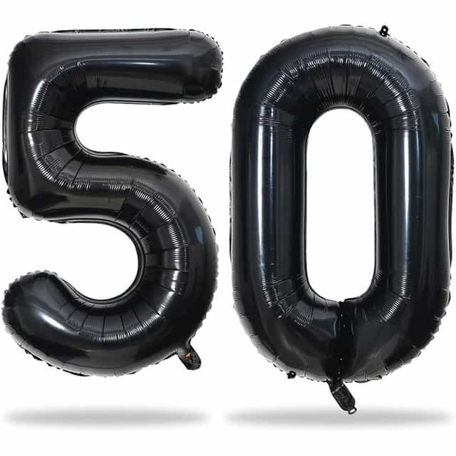 50 Yaş Folyo Balon