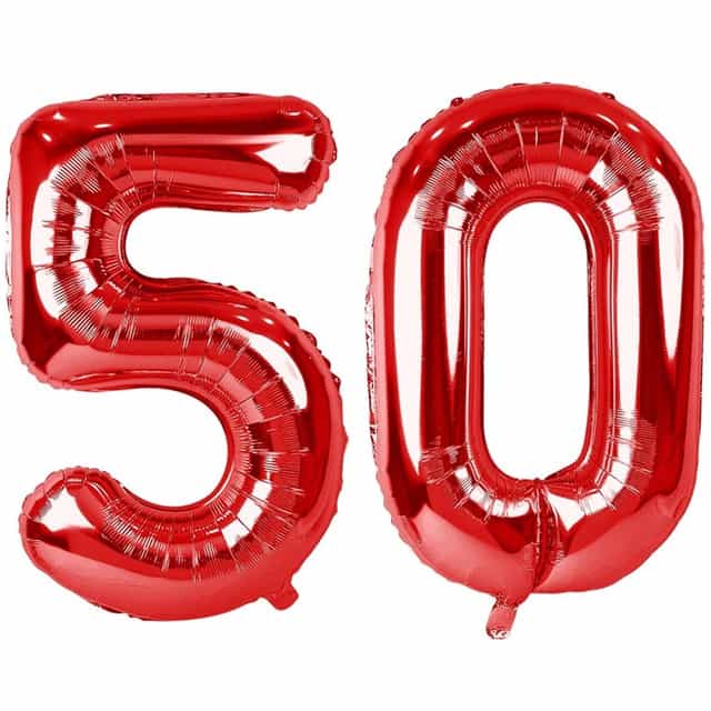 50 Yaş Folyo Balon