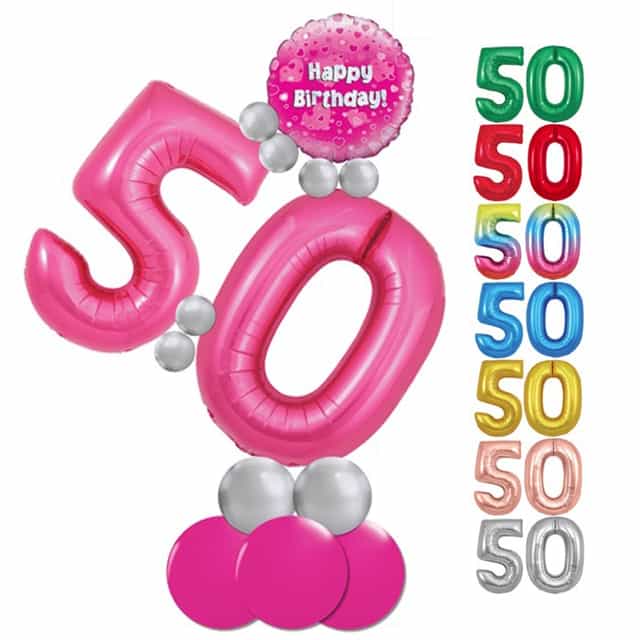 50 Yaş Folyo Balon