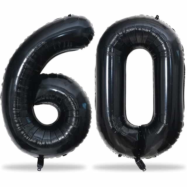 60 Yaş Folyo Balon