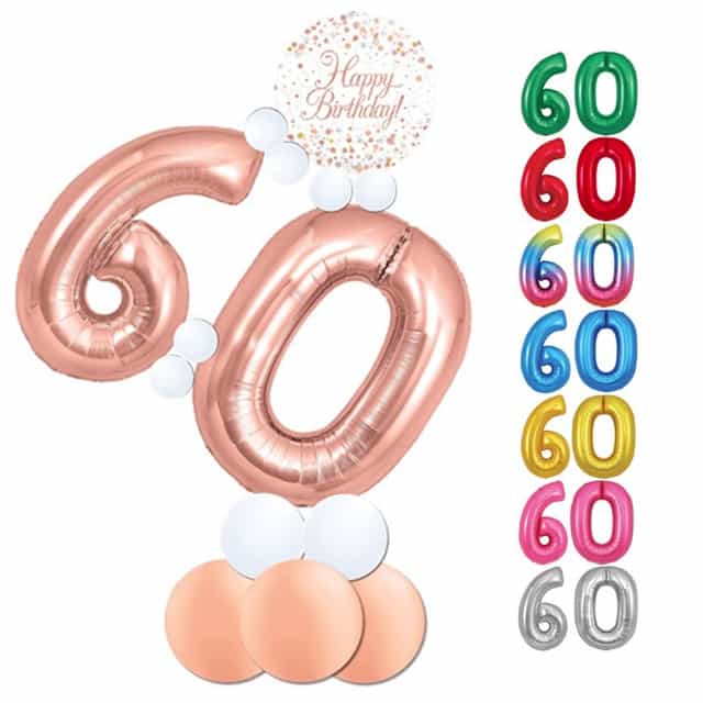 60 Yaş Folyo Balon