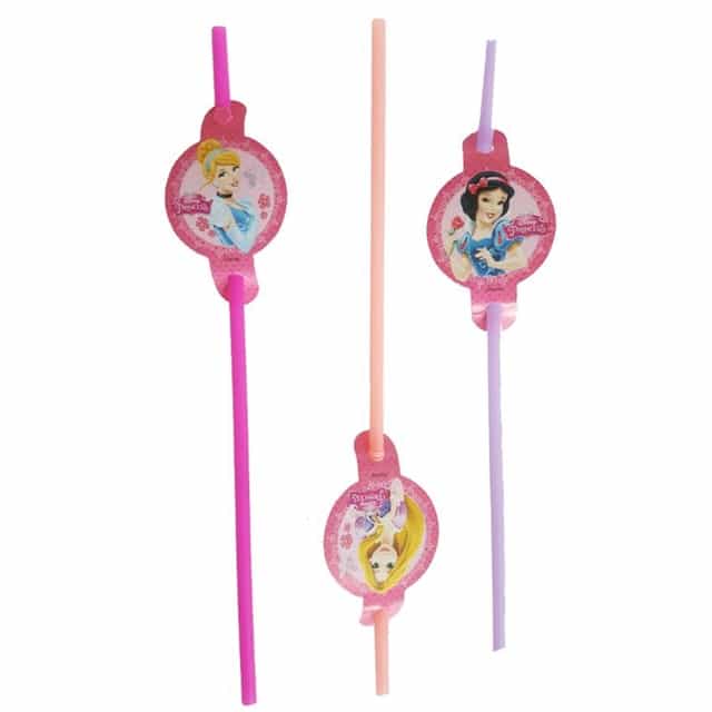 Prensesler Temalı Pipet