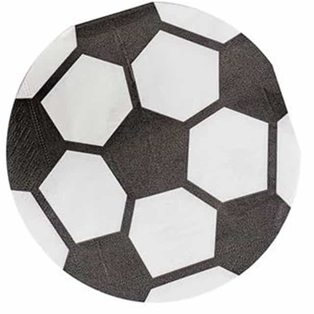 Amscan Futbol Yuvarlak Peçete