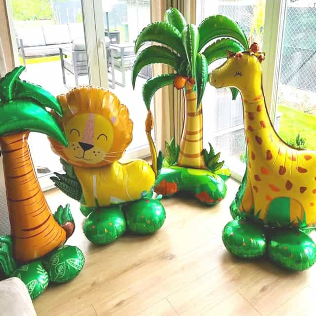 Ayaklı Maymun Folyo Balon