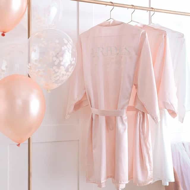 Ginger Ray Bride To Be Rose Gold Renkli Sabahlık