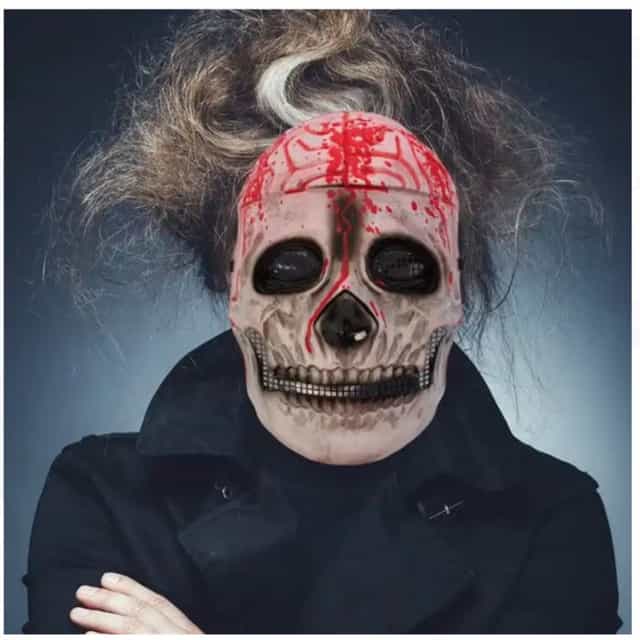 Cadilar Bayrami Kanli Neyin İskelet Maske