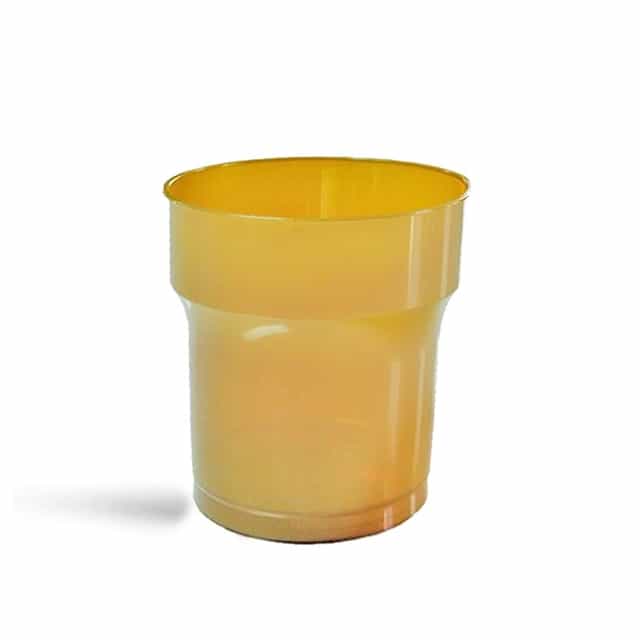 Gold Renkli Sert Plastik Bardak