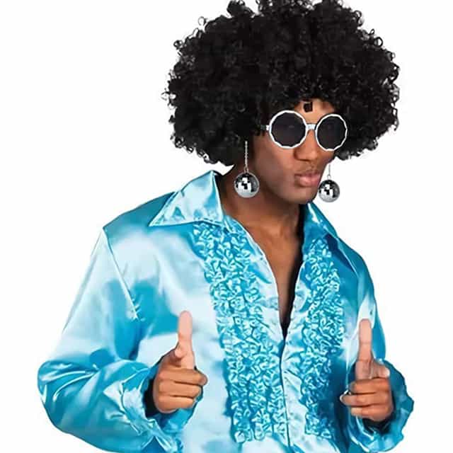 Gümüş Disko Küpeli Gözlük