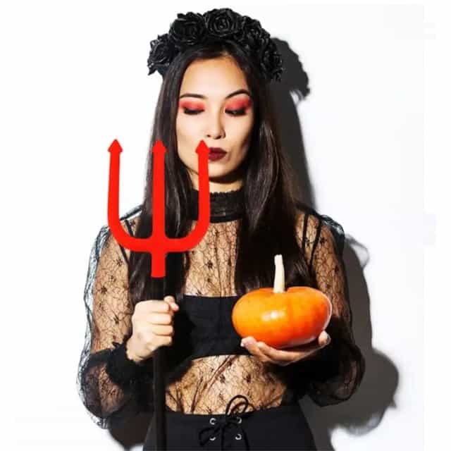 Halloween Şeytan Çatal