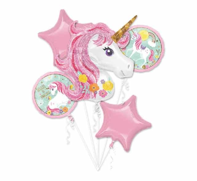 Unıcorn Folyo Balon Supershape 5 Lİ Demet