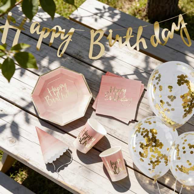 Ginger Ray Gold Parti Seti