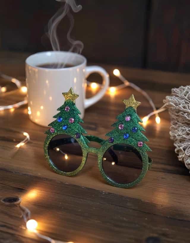 Çam Ağacı Parti Gözlüğü