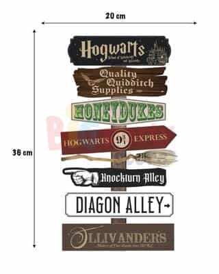 Harry Potter Dekoratif Ayaklı Pano Seti