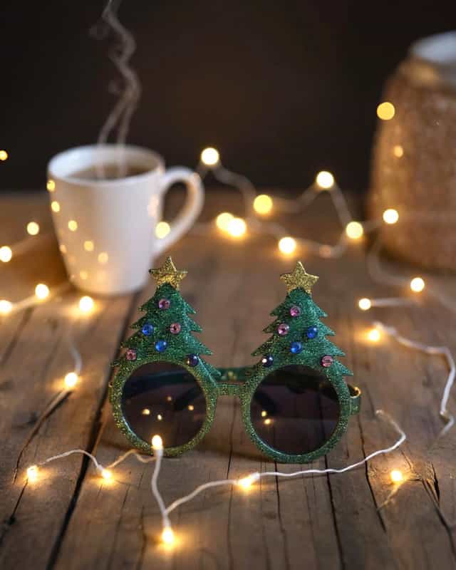 Çam Ağacı Parti Gözlüğü