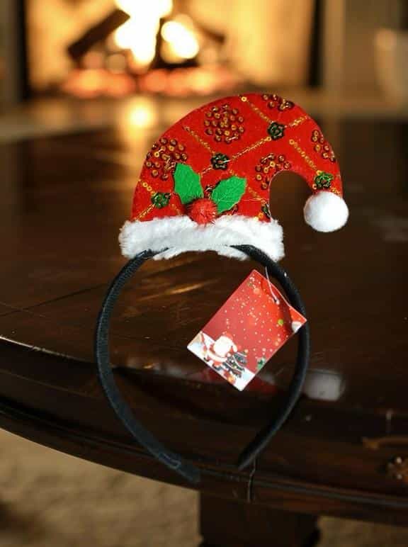 Yılbaşı Noel Şapkalı Taç