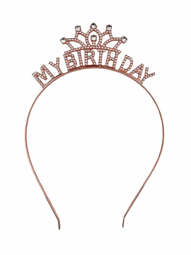 My Birthday Kristal Parti Tacı