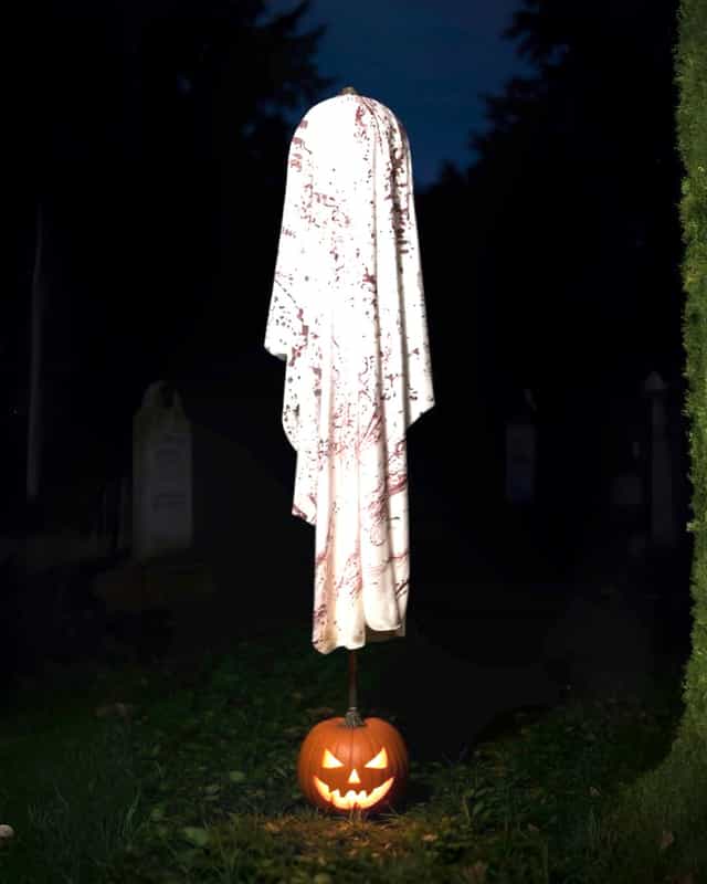 Kan Desenli Çok Amaçlı Halloween Kumaşı 120×200 cm