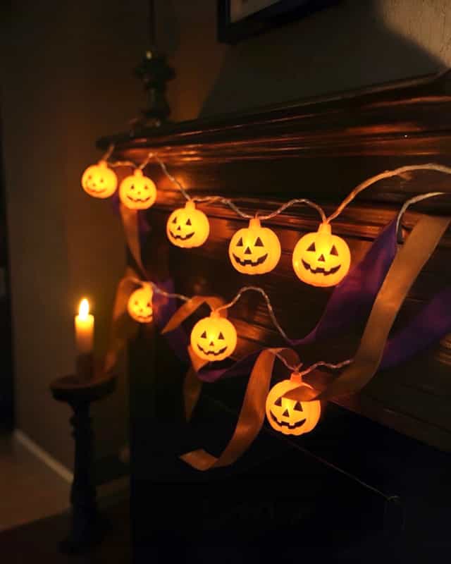 Balkabağı Onlu Dekor Işık