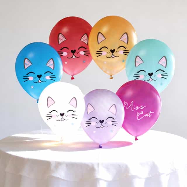 Sevimli Kedi Temalı Balon