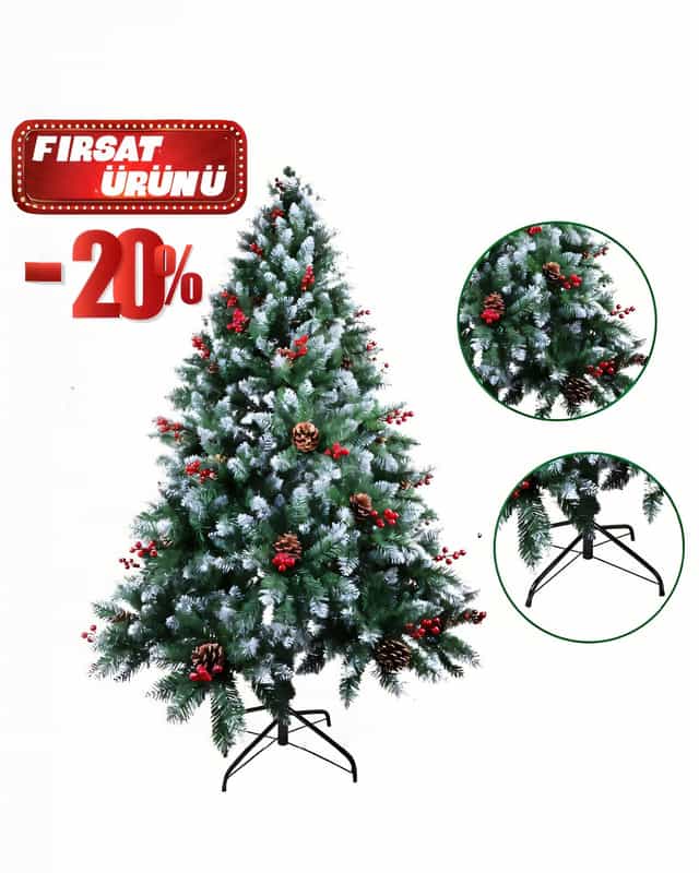 150 CM Kozalaklı 550 Dallı Yılbaşı Ağacı