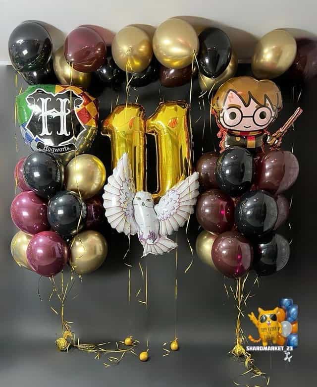 Doğum Günü Sürpriz Ayıcıklı Balon Buket Aranjman