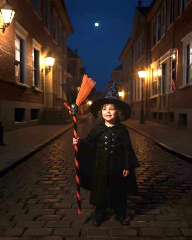 Cadılar Bayramı Halloween Cadı Süpürgesi