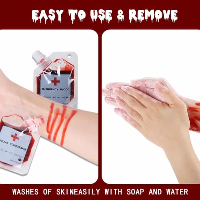 Cadılar Bayramı Yapay Kan Torbası - 30 ml