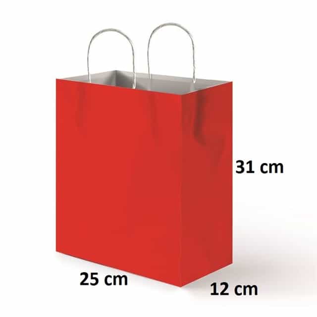 Kırmızı Parti Çantası Büyük