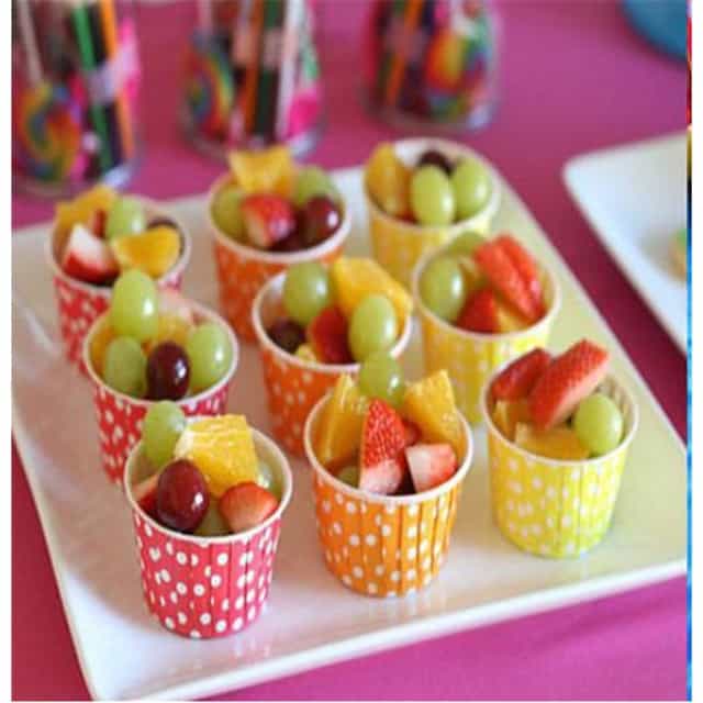 Mor Puanlı Muffin Kek Kapsülü