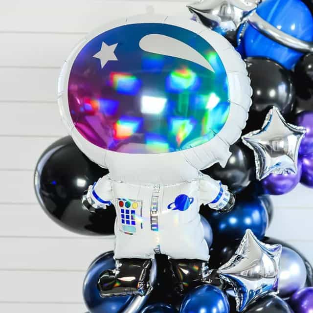 Nasa Astronot Folyo Balon