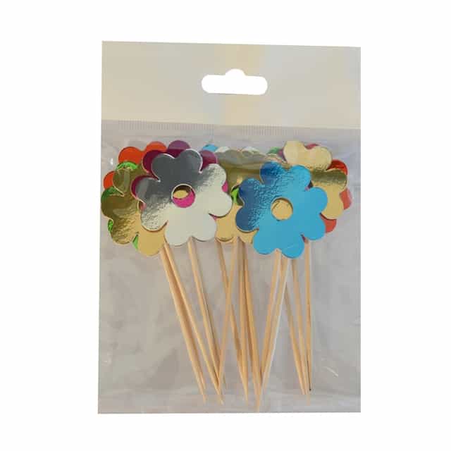 Renkli Papatyalar Kürdan Süs