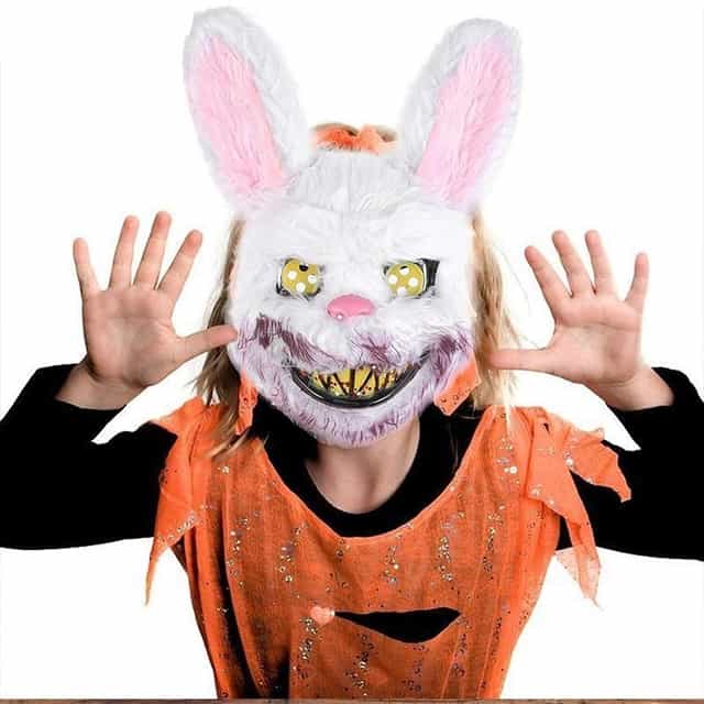 Cadılar Bayramı Kanlı Tavşan Maske
