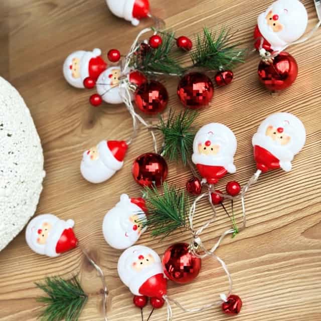 Yılbaşı Ağacı Noel Baba Led Işık